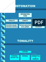 Intonation Tonality Power Point 2011 1 Cruttenden+ Wells