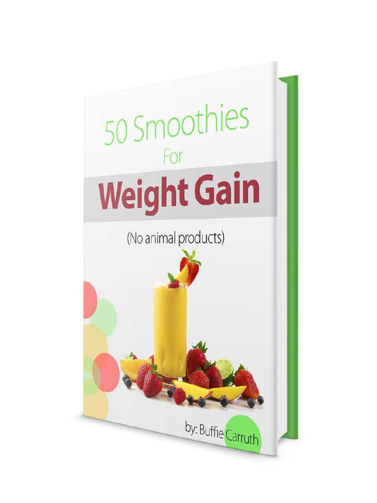 50 Smoothies For Weight Gain 1 Update PDF Smoothie Berry