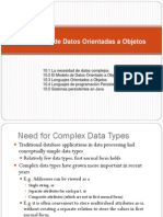 10.Bases de Datos Orientadas a Objetos