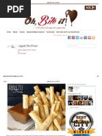 Apple Pie Fries! - Oh Bite It PDF