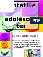 Tentatiile Adolescentei