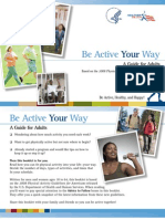 Be Active Way: A Guide For Adults