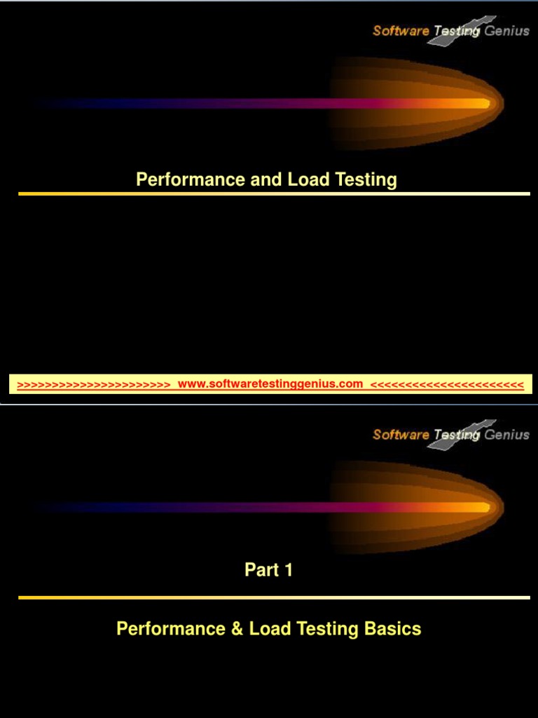 Perf Test For Software Testing | PDF | Computer Network | Databases