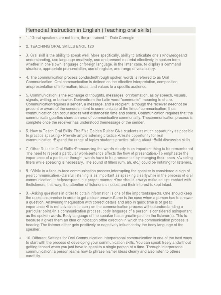 Remedial program sample image