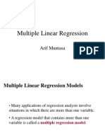 Chapter 7 Multiple Linear Regression Prediction