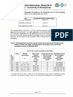 HDGA Info Sheet No8 Corrosion of Zinc - Corrosivity of Atmospheres