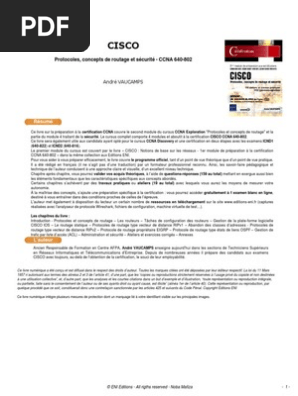 183002323 Tnhitech Cisco Jeu D Instructions Processeur