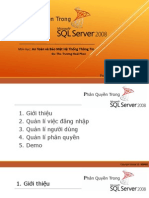 Presentation - Phân Quyền SQL server 2008