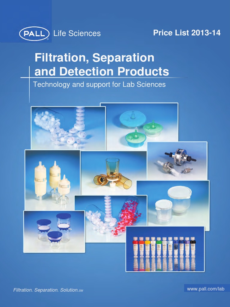 Pall Filtration Chromatography