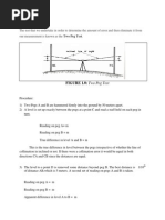 Two Peg Test