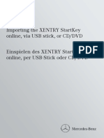 Import XENTRY StartKey Online, USB, CD