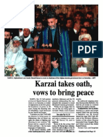 Karzai Oath
