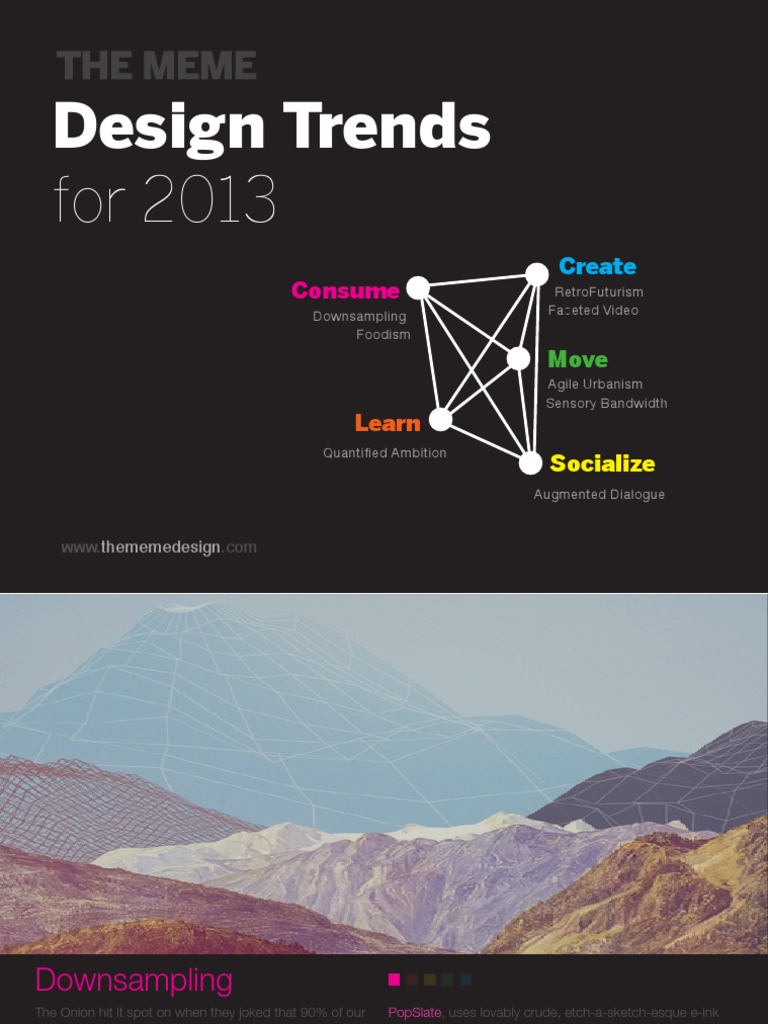 Design Trends: Consume | PDF | Mobile Phones | Mobile App
