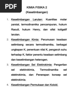 Download Kesetimbangan Larutan  by Ferdi Dwi Septian SN215906532 doc pdf