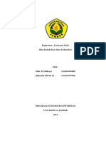 Laporan Praktikum Federated Table