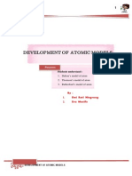 Development of Atomic Models-2