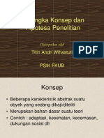 Kerangka Konsep Dan Hipotesa Penelitian