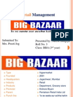 Project On Big Bazaar