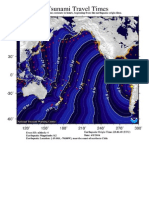 Chile: Tsunami Travel Times (1 April 2014)