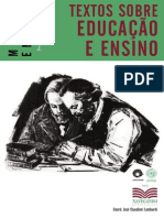 Marx Engels Educacao Ensino Navegando eBook