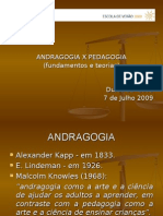 Andragogia e Pedagogia