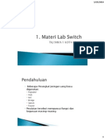 1. Materi Lab Switch Pengenalan