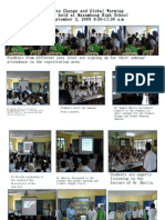 Climate Change and Global Warming Seminar Held at Masambong High School