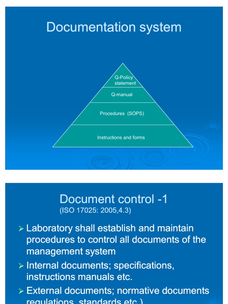 ISO-17025 Documentation System | International Organization For ...