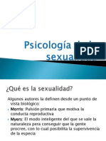 Psicología de La Sexualidad