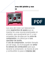 Tipos de Aros Del Pistón y Sus Funciones