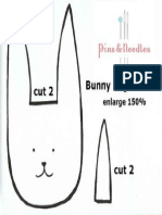 Bunny Bag Pattern