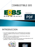 Combustible E85