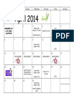 Apr Calendar