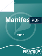 Manifesto: Page 1 - Pirate Party Manifesto 2011