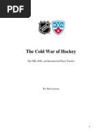 Download The Cold War of Hockey The NHL KHL and International Player Transfer by Ryan Larson SN216012475 doc pdf
