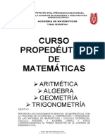 Curso de Matemáticas Básicas IPN