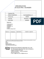 Piezo Buzzer Datasheet