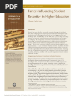 Download Factors Influencing Student Retention in Higher Education by Ixiar Orilla Del Ro SN216030781 doc pdf