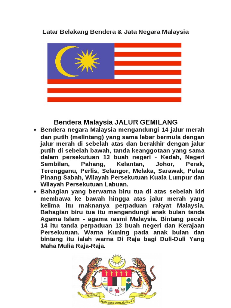 Bendera N Jata Negeri  PDF