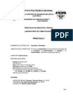 Practica Sumador y Restador Circuitos Digitales