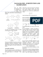 Reactions of Haloalkanes - Substitution and Elimination