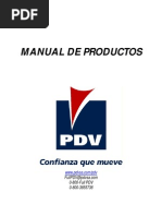 Manual de Productos PDV- Nov.2001