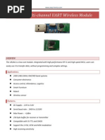 UR24A Multi-Channel UART Wireless Module