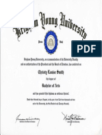 Byu Diploma