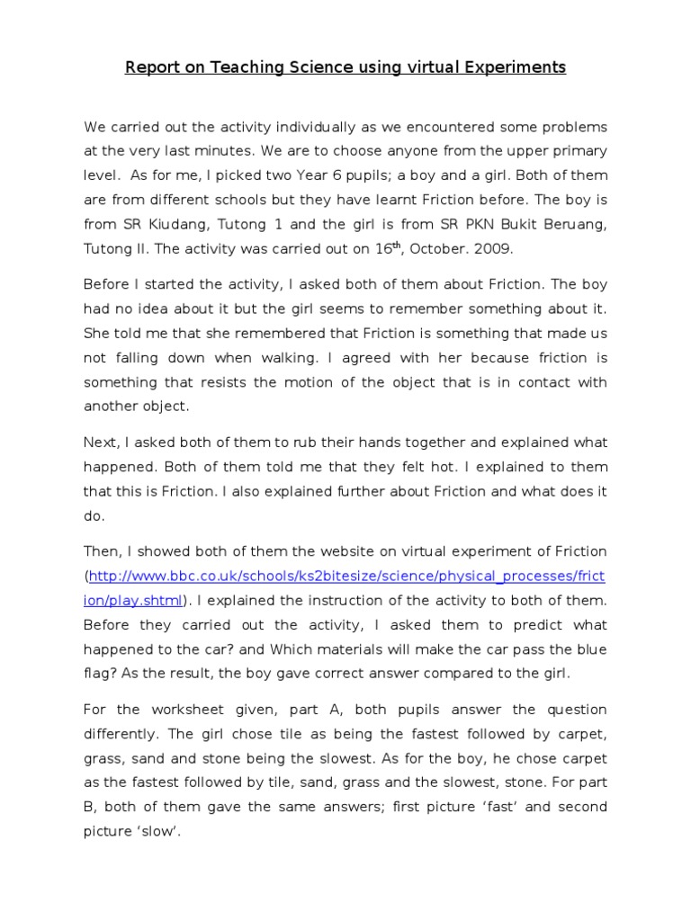 Teaching Science with Virtual Experiments | PDF