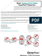 Cell Division Mitosis Biology Lecture PowerPoint VCBC