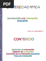 Orientación Educativa