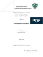 Practica Campos y Ondas, Deteccion de Ondas Electromagneticas