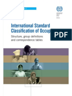 International Standard Classifi cation of Occupations 08