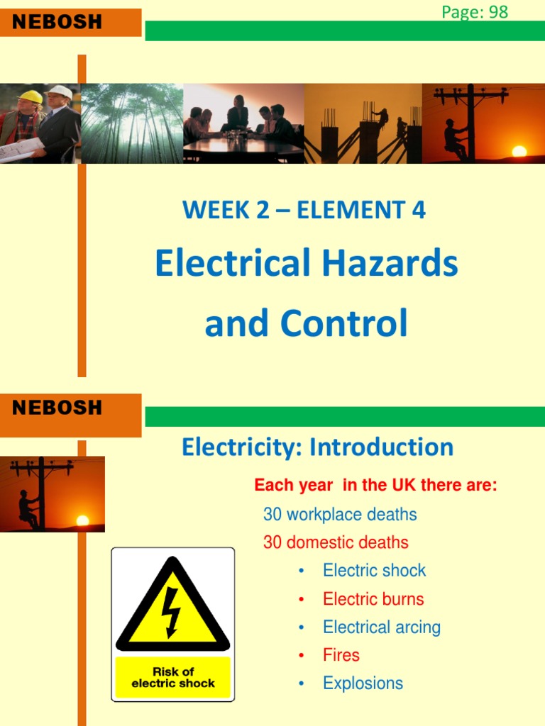 IGC2 Elem 4 (Electrical Hazards and Controls) PDF Electric Current